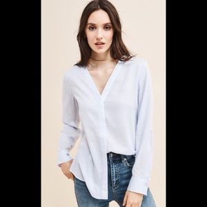 Brand new striped top tags still attached